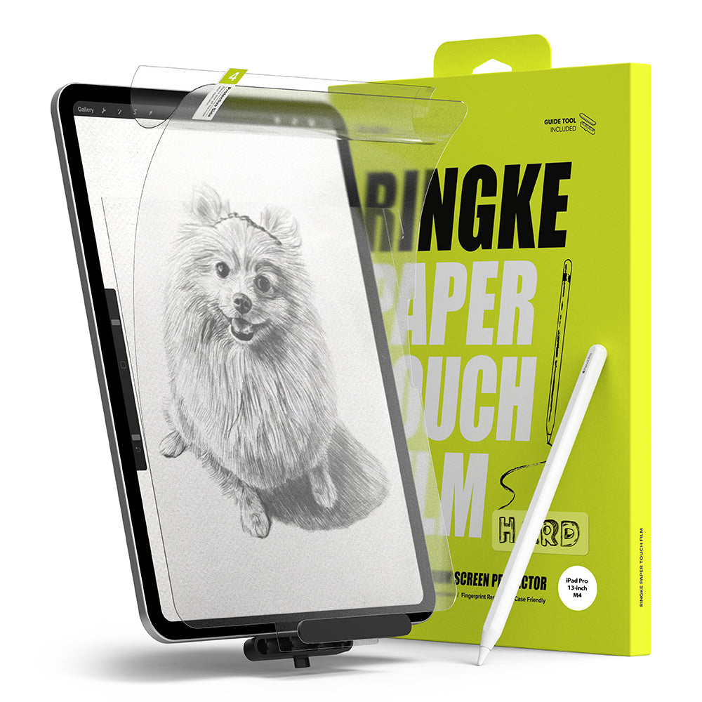 Folie de protección de pantalla mate Ringke Paper Touch Hard para Apple iPad Pro 13 (2024), Plástico
