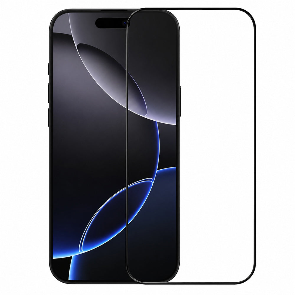 Protector de pantalla Nillkin CP+ Pro para Apple iPhone 16 Pro, vidrio templado, adhesivo completo, negro