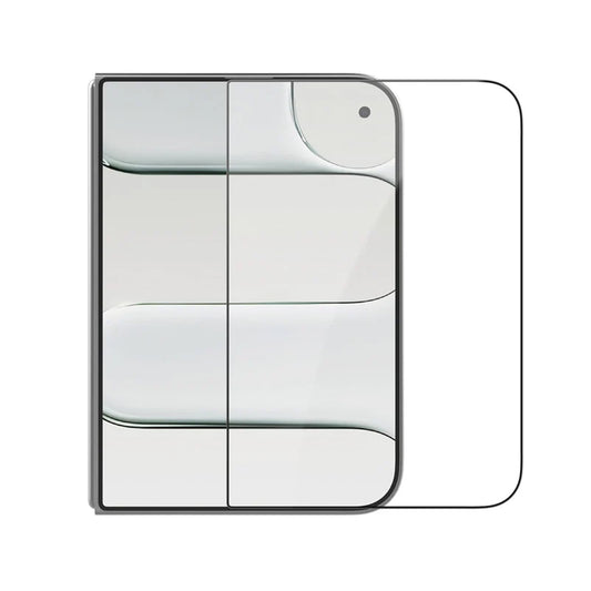 Protector de pantalla exterior Nillkin CP+ Pro con aplicador para Apple iPhone Duo, vidrio templado, adhesivo completo, negro