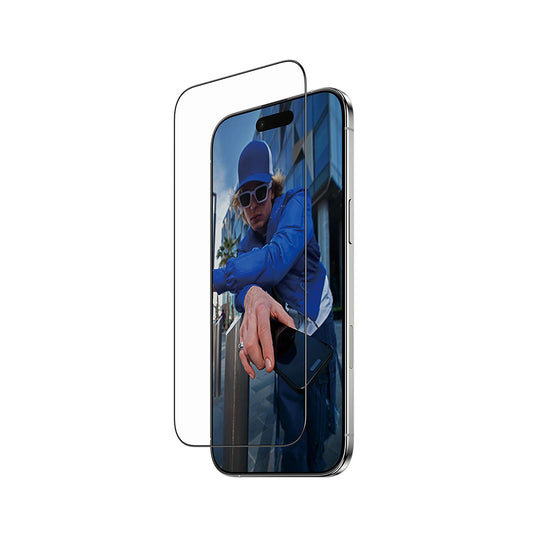 Protector de pantalla PanzerGlass Ultra-Wide Fit Fastfit para Apple iPhone 17 Air, Cristal Templado, Full Glue, Negro