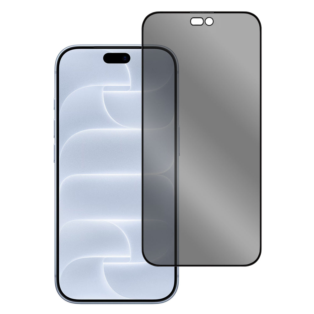 Protector de pantalla Privacy Blueo Anti-Peep Applicator Pro para Apple iPhone 18 Pro, vidrio templado, adhesivo completo