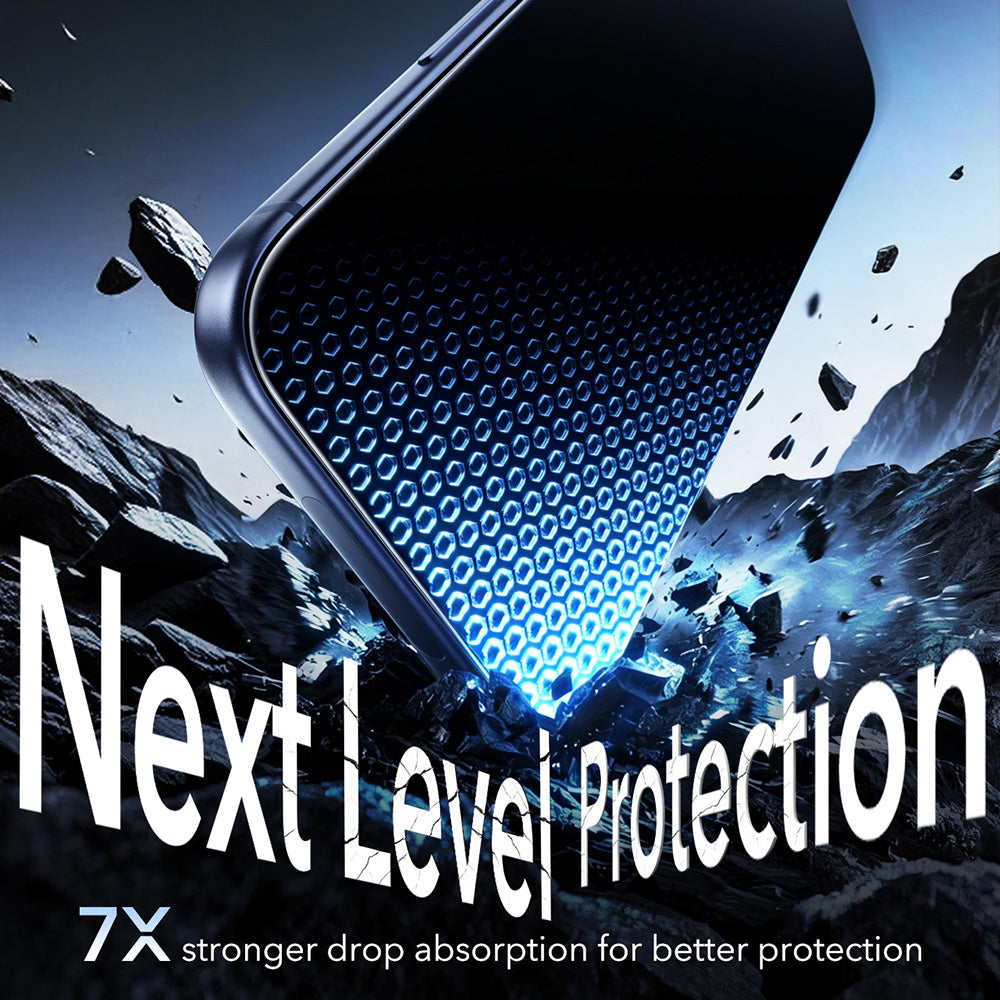 Protector de pantalla Privacy ESR Armorite UltraFit para Apple iPhone 18 Pro, vidrio templado, adhesivo completo, juego de 2 piezas