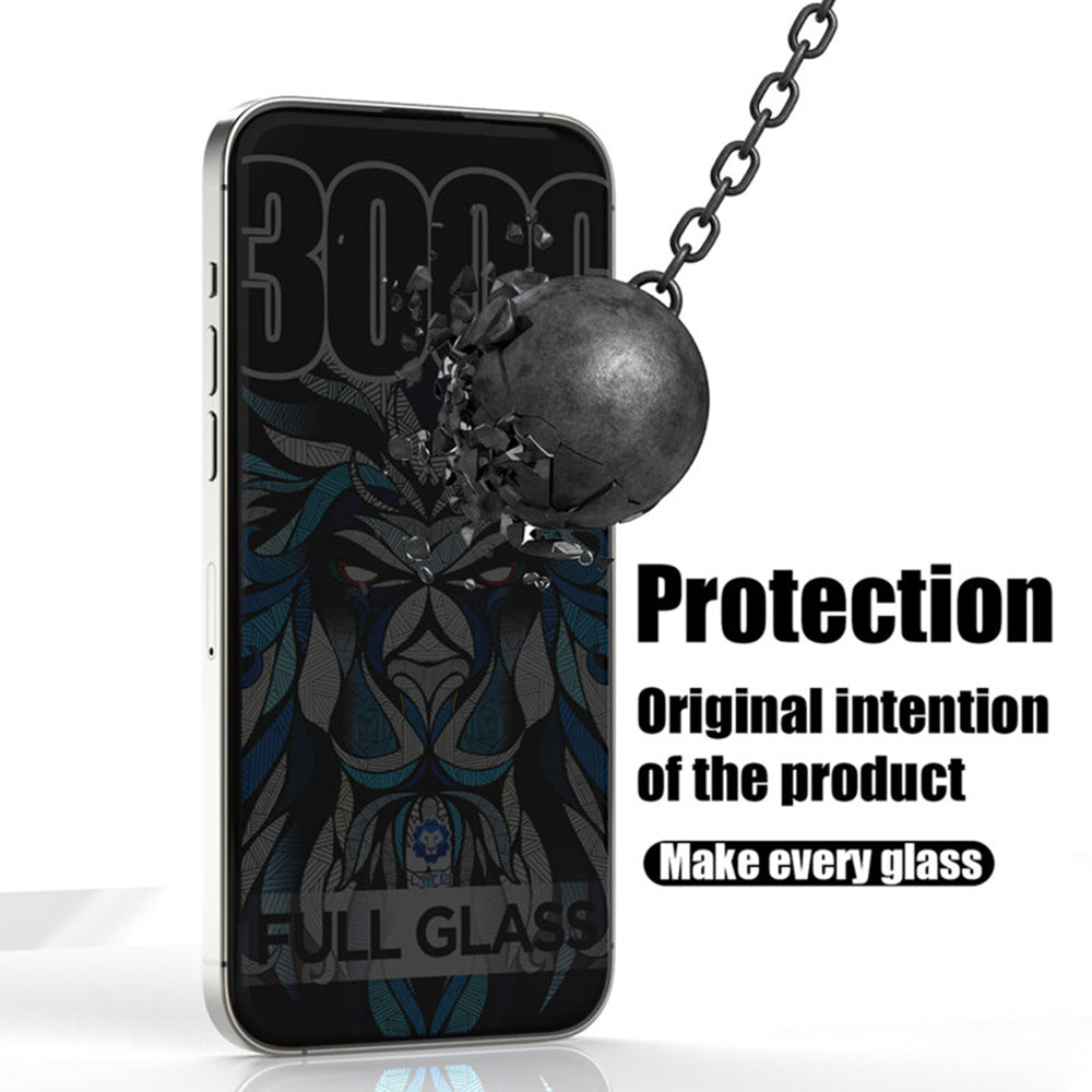 Protector de pantalla Privacy Lito D+ Max 300C para Apple iPhone 17 / 16 Pro, Cristal Templado, Full Glue