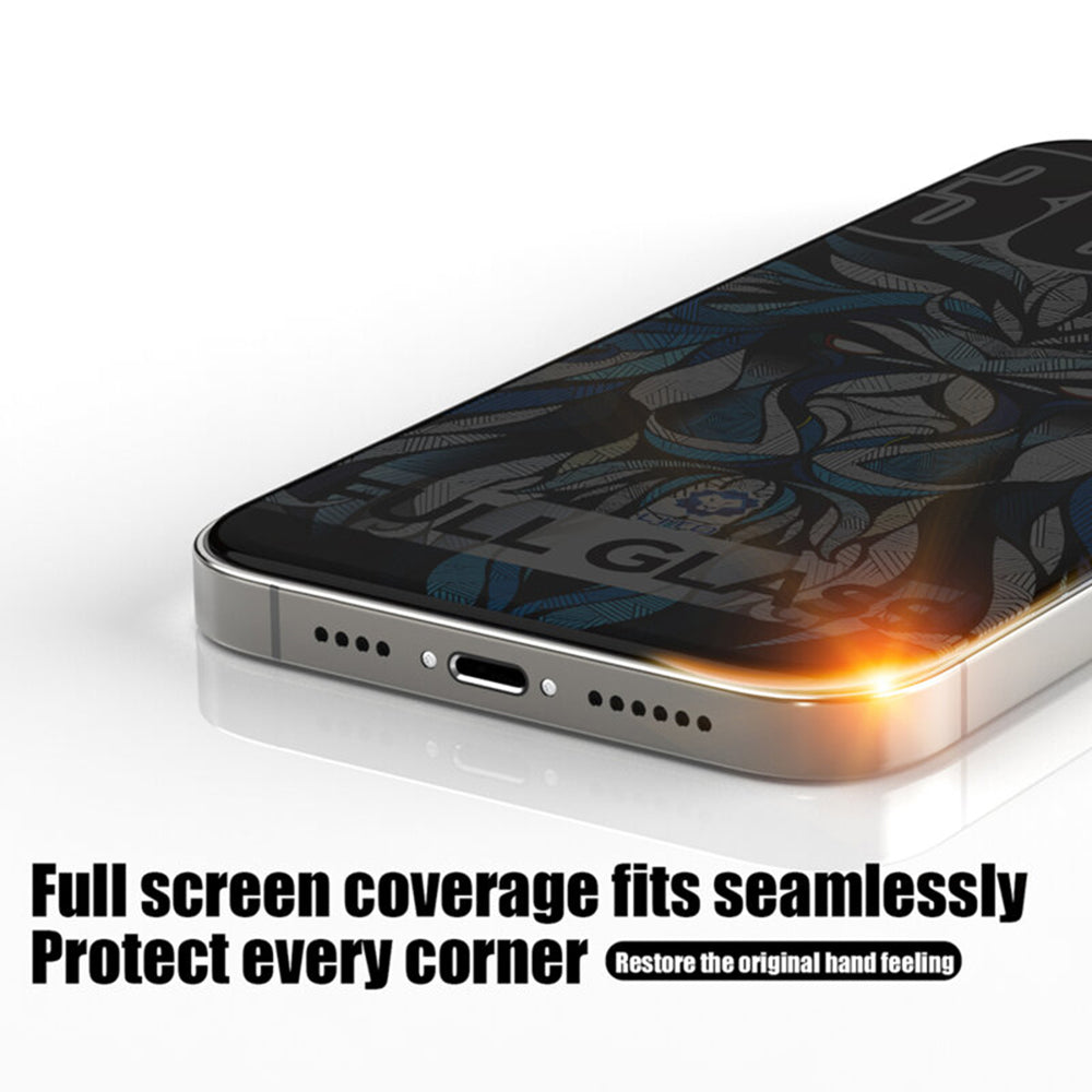 Protector de pantalla Privacy Lito D+ Max 300C para Apple iPhone 17 Pro Max, Cristal Templado, Full Glue