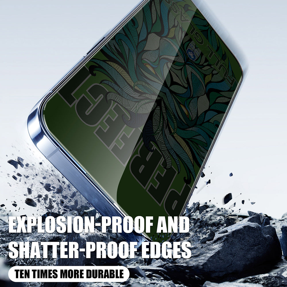 Protector de pantalla Privacy Lito D+ Max Strong para Apple iPhone 17 / 16 Pro, Cristal Templado, Full Glue