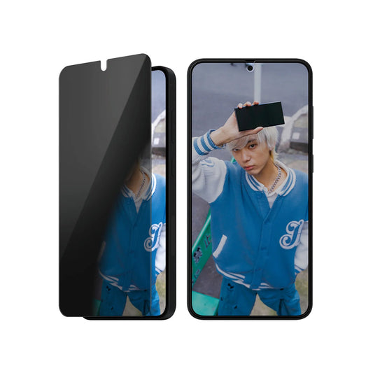 Protector de pantalla Privacy PanzerGlass Ultra-Wide Fit para Samsung Galaxy S25+ S936 / S24+ S926, Cristal Templado, Full Glue