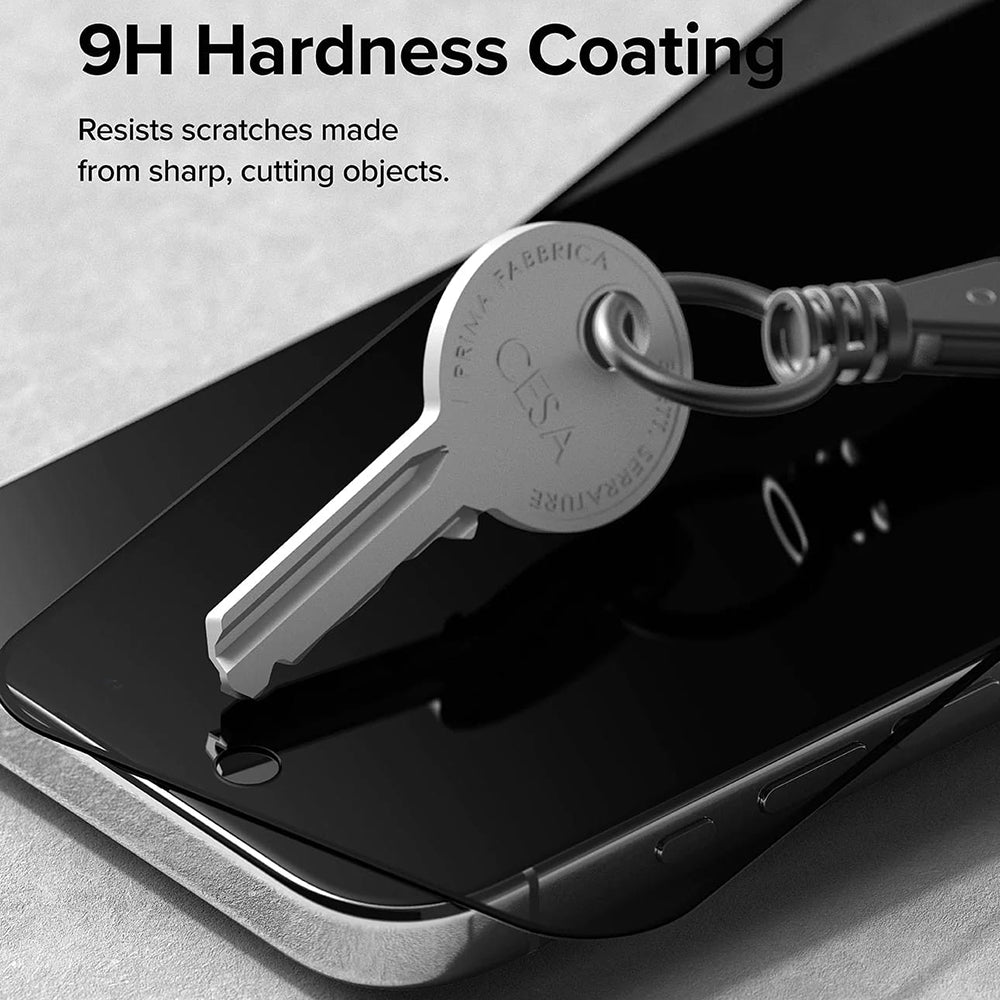 Protector de pantalla Privacy Ringke para Apple iPhone 15 Pro, Cristal Templado, Full Glue
