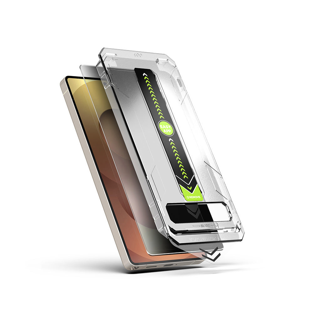 Protector de pantalla Privacy Techsuit TitanGlass CrystalHD para Samsung Galaxy S26, Cristal Templado, Full Glue