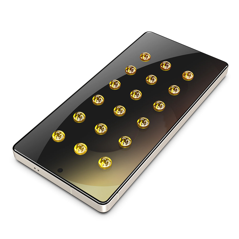 Protector de pantalla Privacy Techsuit TitanGlass CrystalHD para Samsung Galaxy S26, Cristal Templado, Full Glue