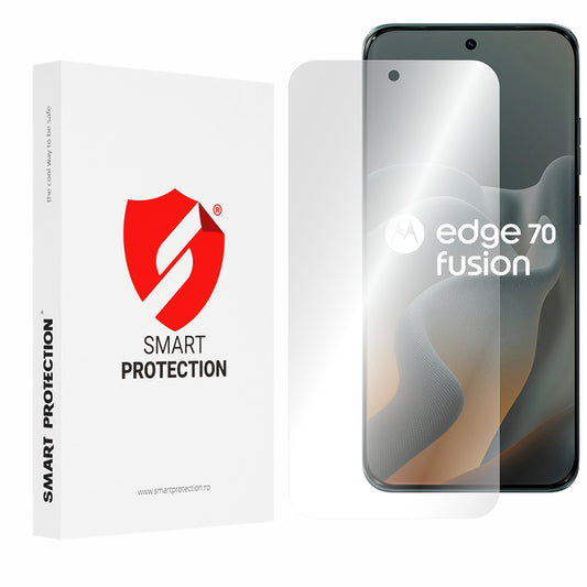Folie de protección Pantalla Smart Protection Premium Classic para Motorola Edge 70 Fusion, Plástico, Set 2 piezas