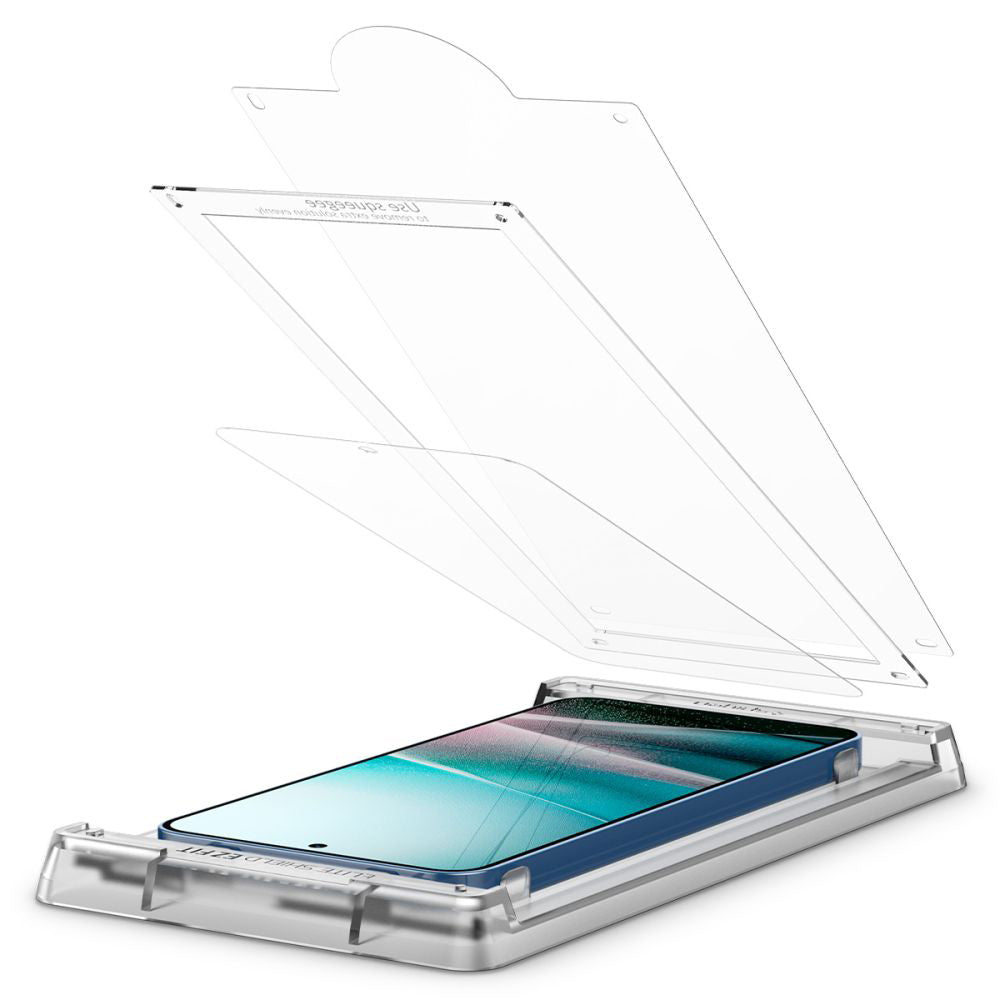 Protector de pantalla Spigen Elite Shield EZ FIT HD para Samsung Galaxy S25+ S936, Plástico AFL09087