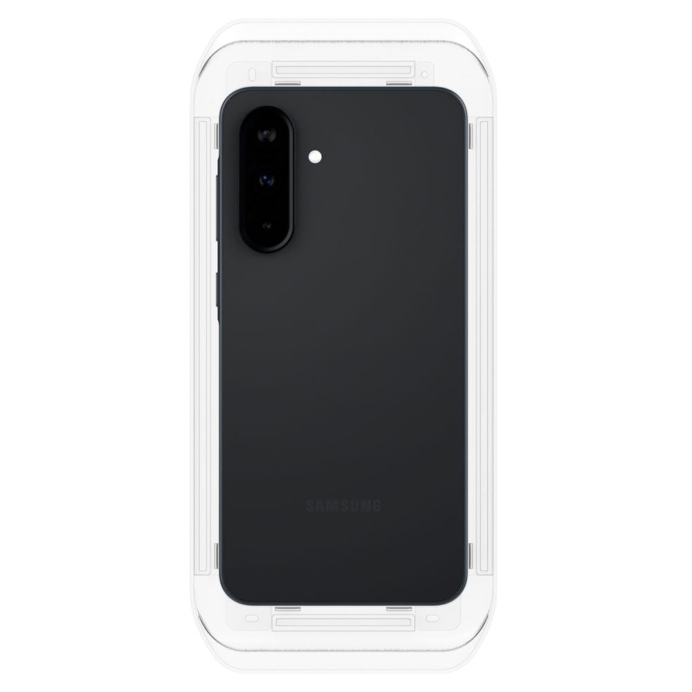 Protector de pantalla Spigen GlastR EZ FIT para Samsung Galaxy A36 A366, vidrio templado, adhesivo completo, set de 2 piezas AGL09202