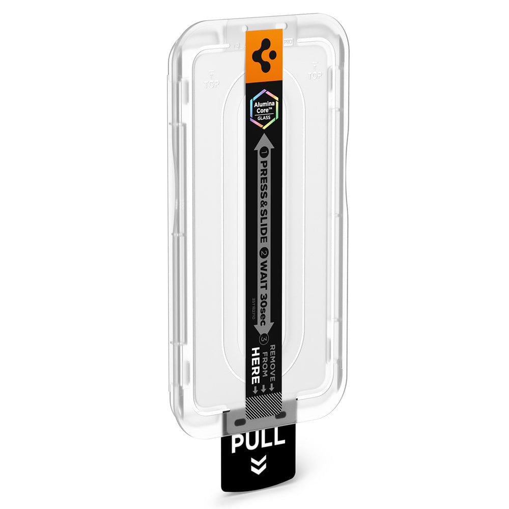 Protector de pantalla Spigen GlastR EZ FIT Pro HD Anti-Reflejo para Samsung Galaxy S26 S942, Vidrio Templado, Pegamento Completo, Set de 2 piezas