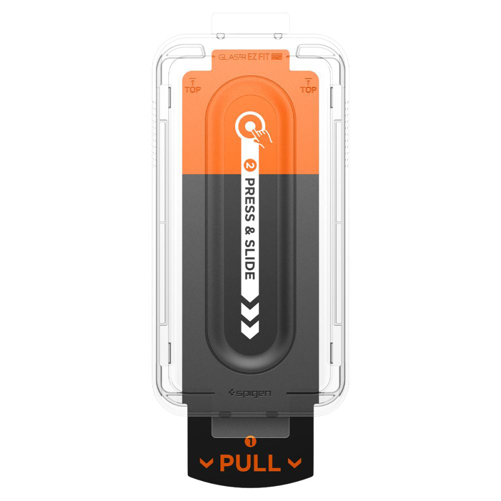 Protector de pantalla Spigen GlastR EZ FIT Pro para Samsung Galaxy S25 Edge S937, Cristal Templado, Full Glue