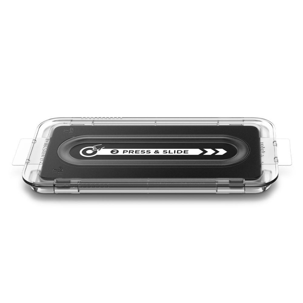 Protector de pantalla Spigen GlastR EZ FIT Pro para Samsung Galaxy S25 Edge S937, Cristal Templado, Full Glue