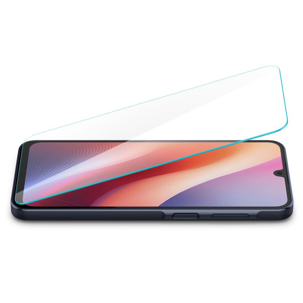 Protector de pantalla Spigen GlastR Slim para Samsung Galaxy A26 A266 / A16 5G A166 / A16 4G A165, Cristal Templado, Adhesivo Completo, Set de 2 piezas