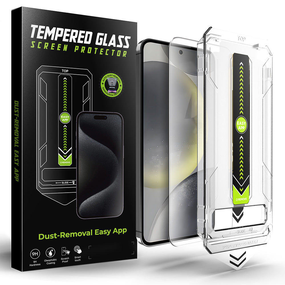 Protector de pantalla Techsuit TitanGlass CrystalHD para Samsung Galaxy S25+ S936 / S24+ S926, vidrio templado, adhesivo completo