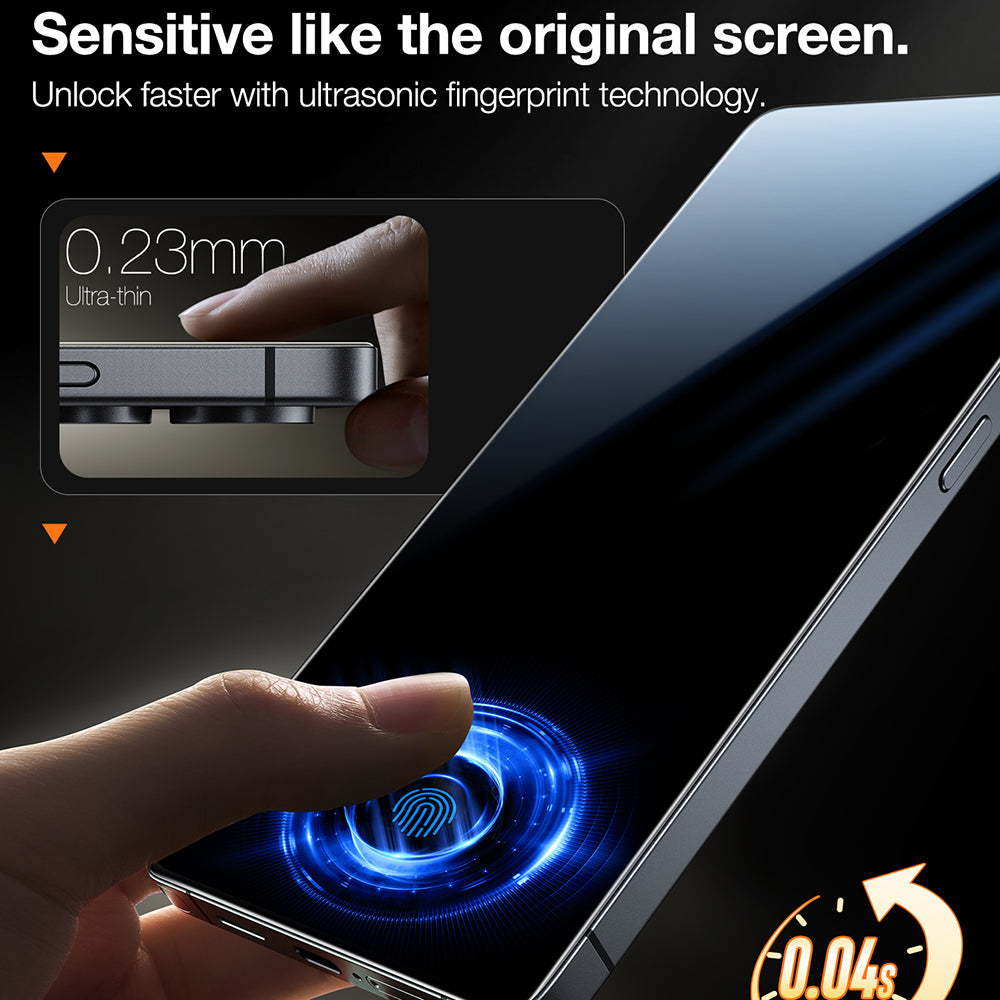 Protector de pantalla Torras GlassGo Install Master para Samsung Galaxy S25 Ultra S938, vidrio templado, adhesivo completo