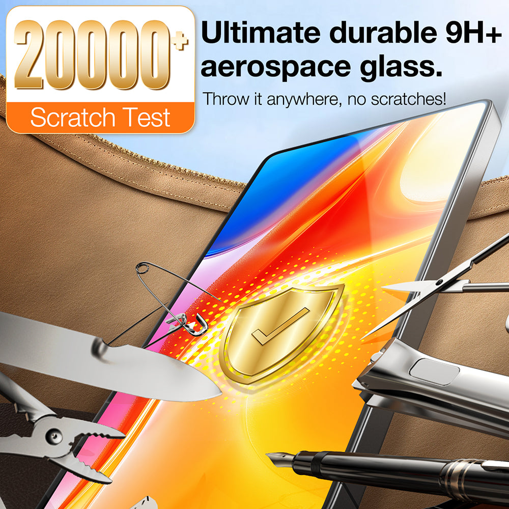 Protector de pantalla Torras GlassGo Install Master para Samsung Galaxy S25 Ultra S938, vidrio templado, adhesivo completo