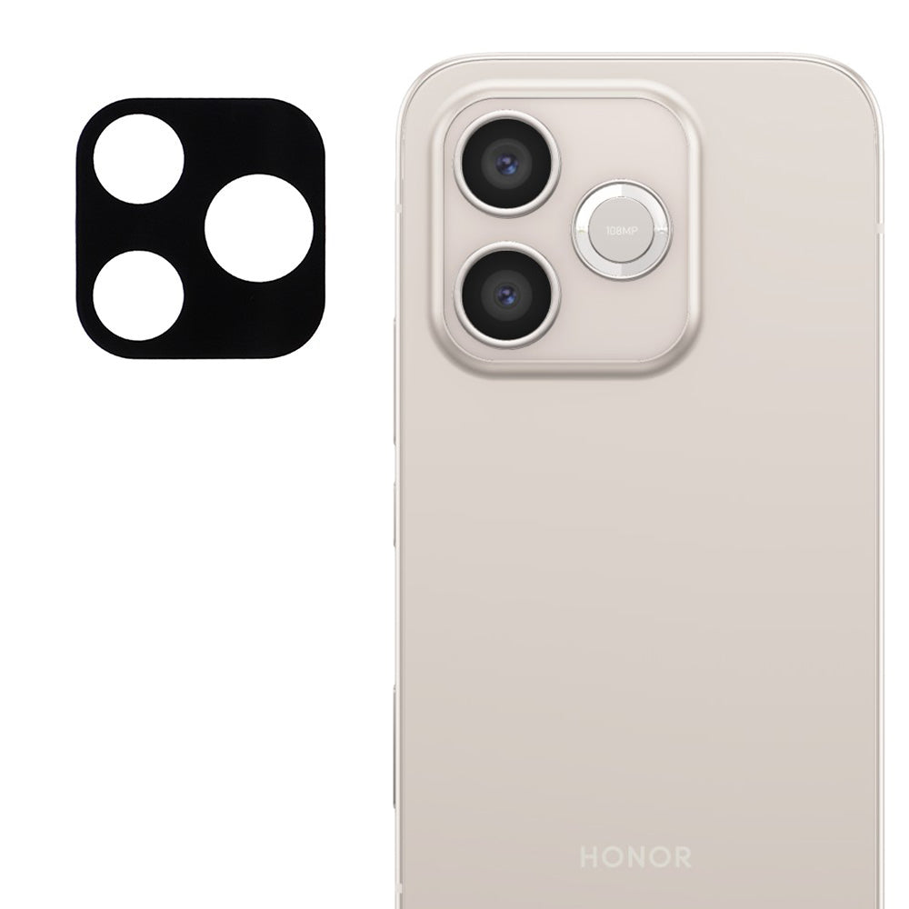Protector de pantalla para cámara trasera Techsuit para Honor 600 Lite, vidrio templado, negro