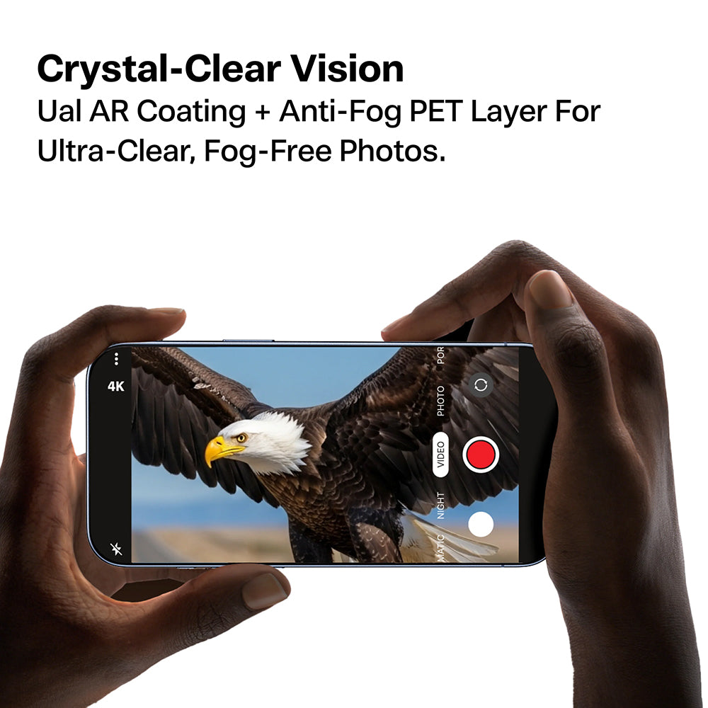 Protector de cámara trasera Torras Lensguard para Apple iPhone 17 Pro Max / 17 Pro, vidrio templado, plateado
