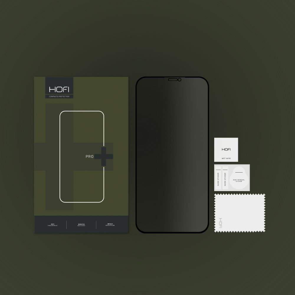 Protector de pantalla Privacy HOFI PRO+ para Apple iPhone 11 / XR, Cristal Templado, Full Glue