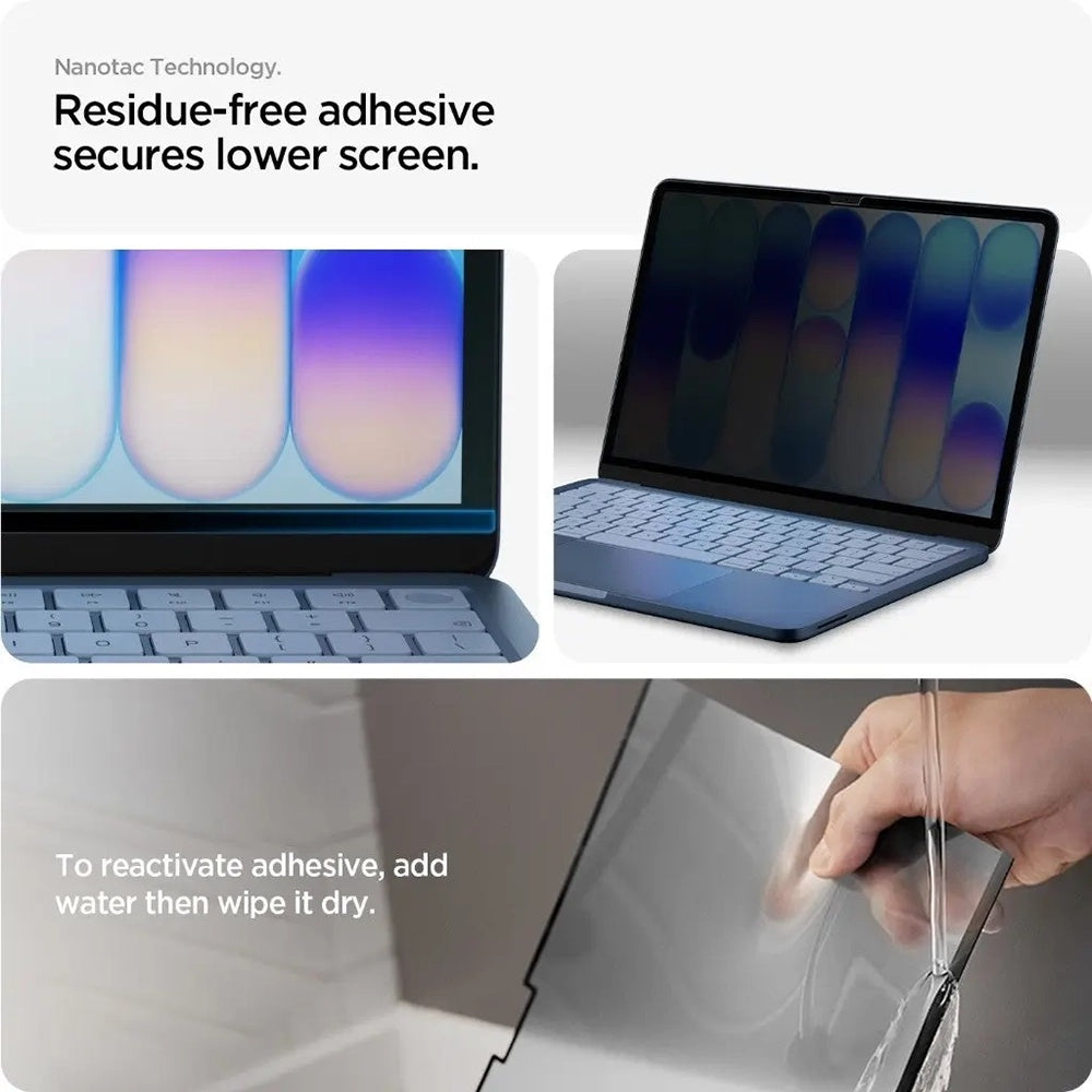 Protector de Pantalla Privacy Spigen Safe View Magnético para Apple MacBook Neo 13 pulgadas, Plástico AFL11670