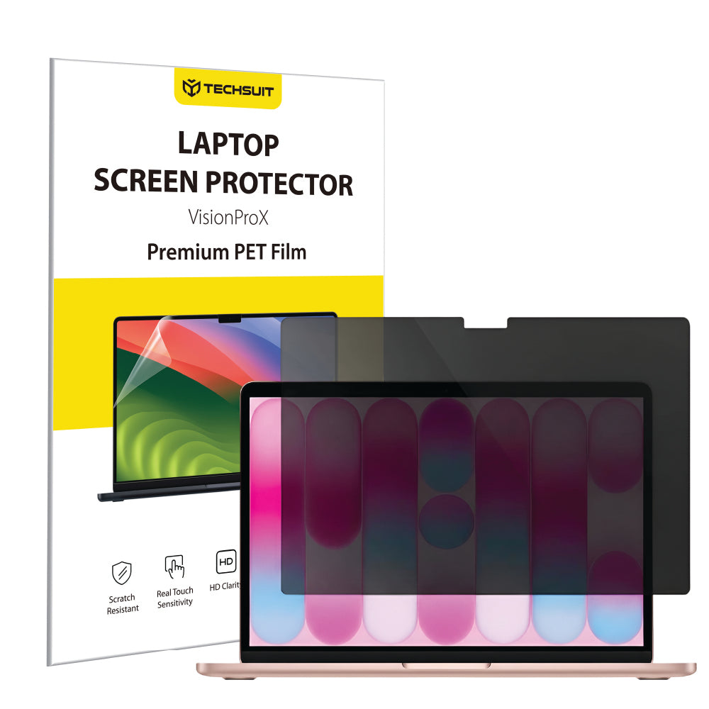 Protector de Pantalla Privacy Techsuit VisionProX para Apple MacBook Neo 13 pulgadas, Plástico
