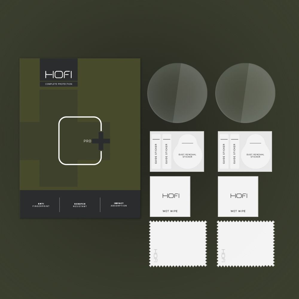 Protector de pantalla HOFI PRO+ para Huawei Watch GT 4 41mm, Set de 2 piezas, Cristal Templado
