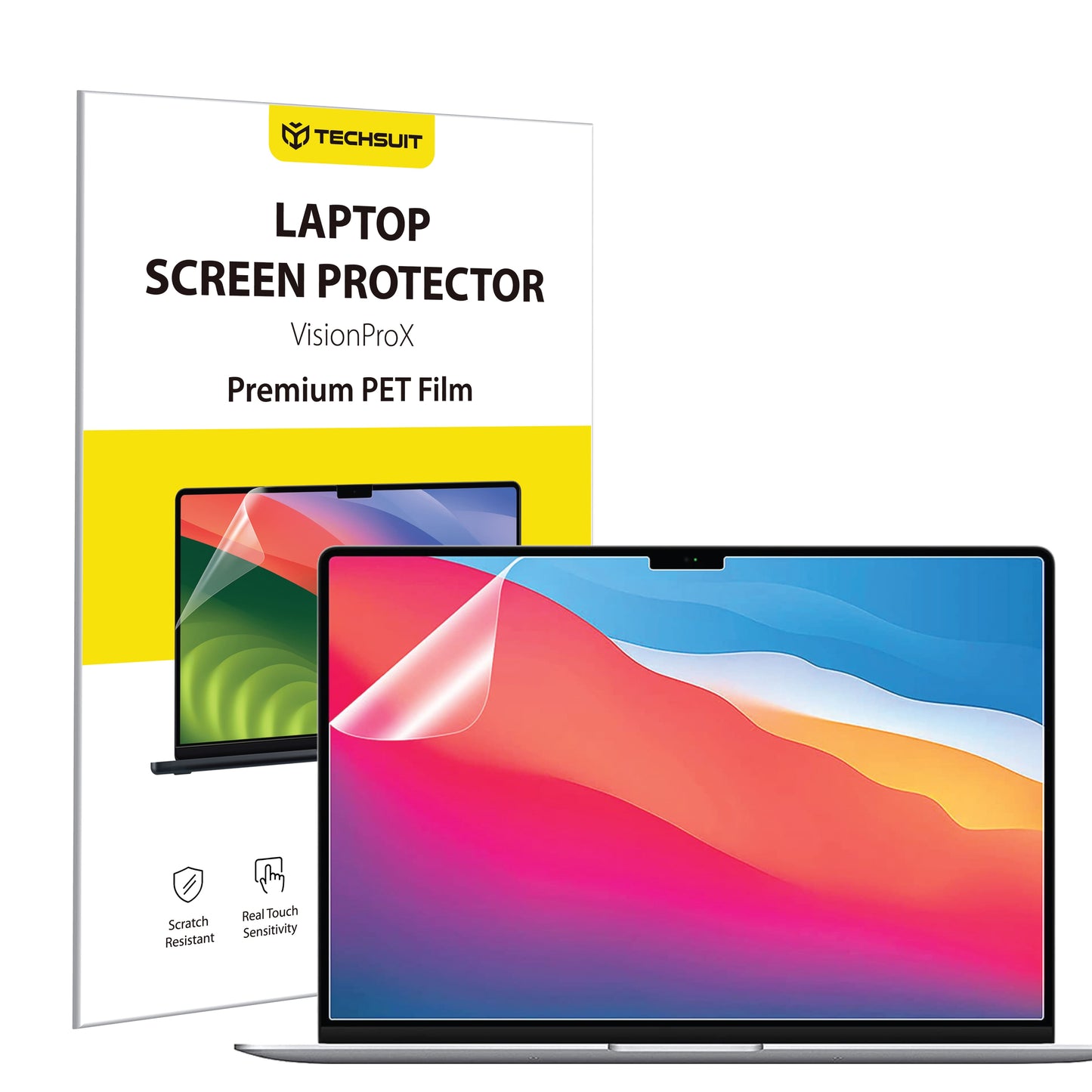 Lámina Protectora de Pantalla Mate Anti Luz Azul Techsuit VisionProX para Apple MacBook Pro 14 pulgadas (2024), Plástico