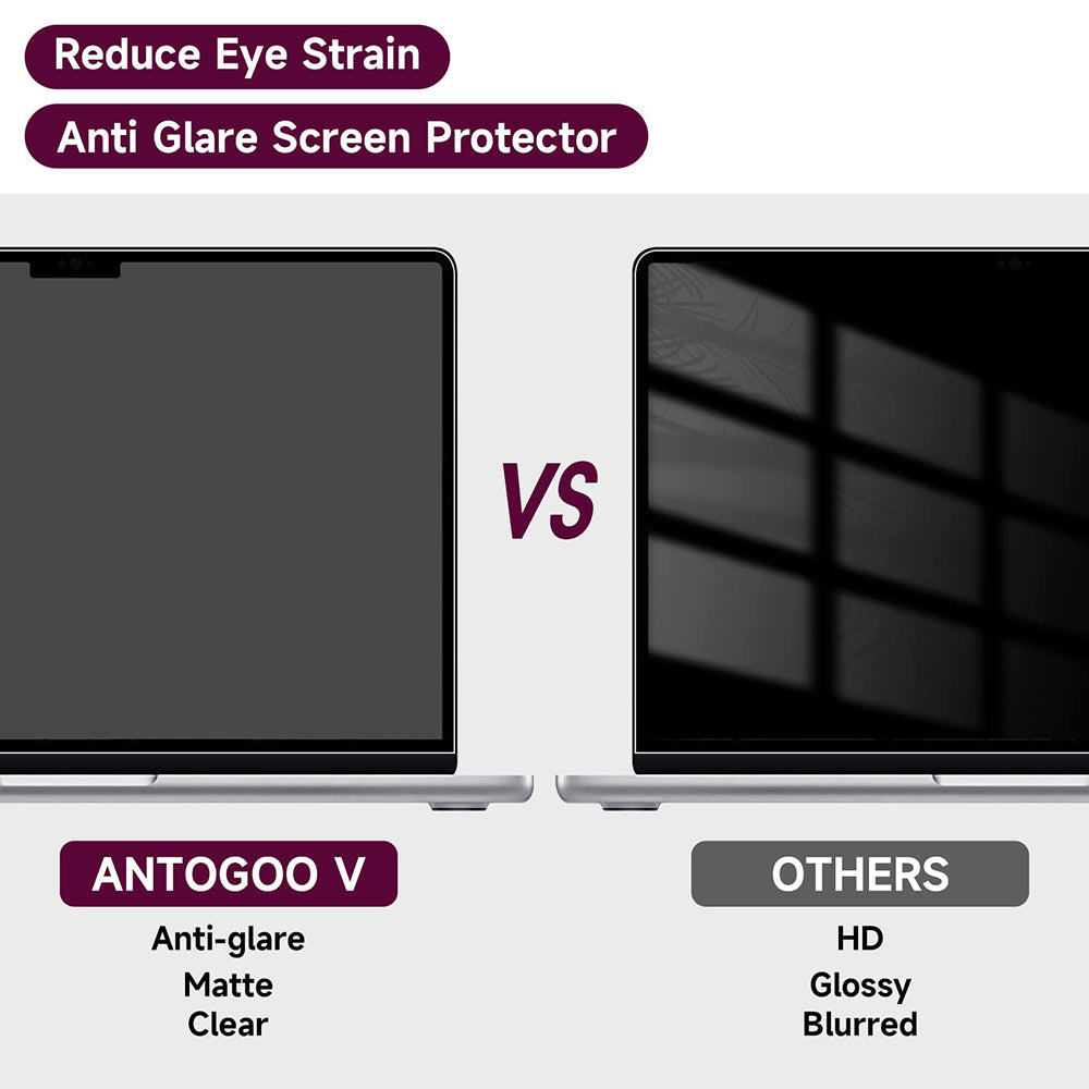 Lámina Protectora de Pantalla Mate Anti Luz Azul Techsuit VisionProX para Apple MacBook Pro 16 pulgadas (2024), Plástico