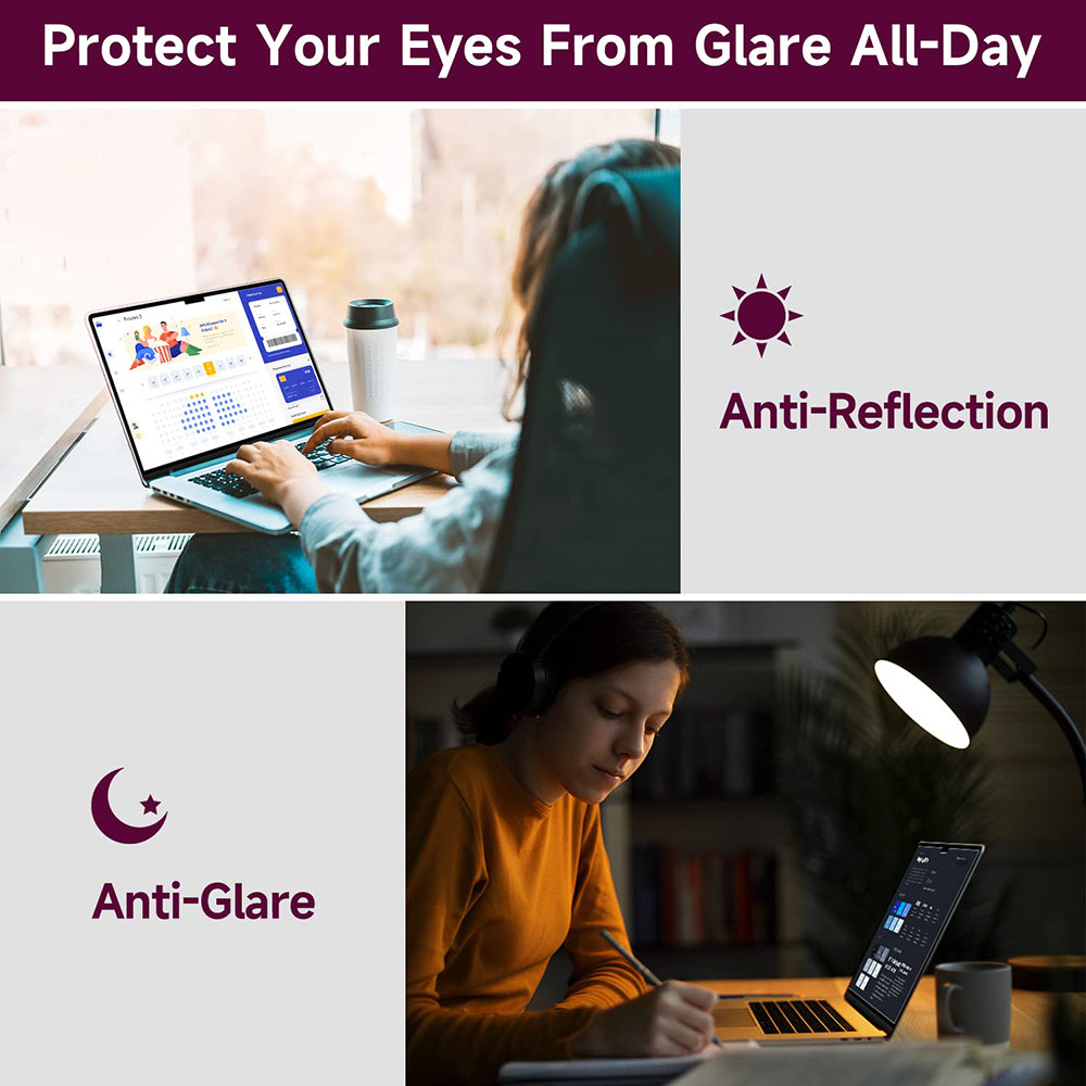 Lámina Protectora de Pantalla Mate Anti Luz Azul Techsuit VisionProX para Apple MacBook Pro 16 pulgadas (2024), Plástico