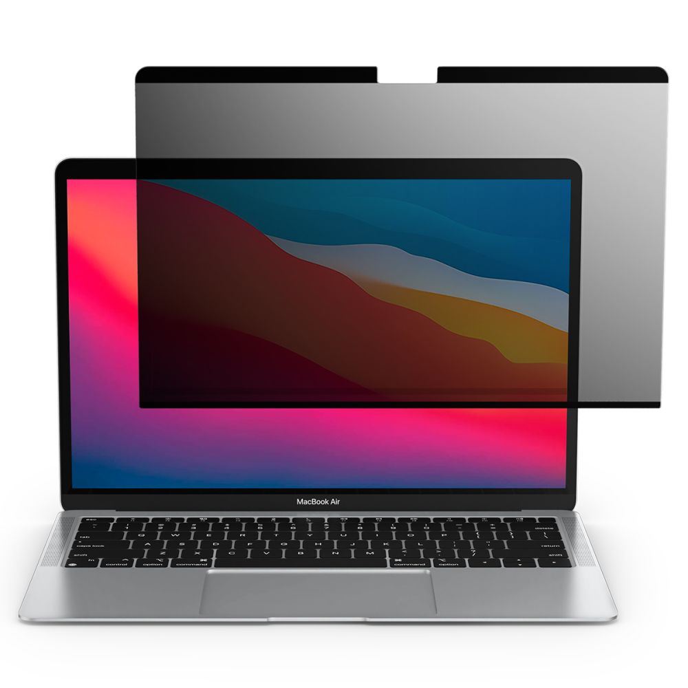 Lámina de Protección de Privacidad Spigen Safe View Magnética para Apple MacBook Air M3 13 pulgadas (2024) / (2022), Plástico AFL06253