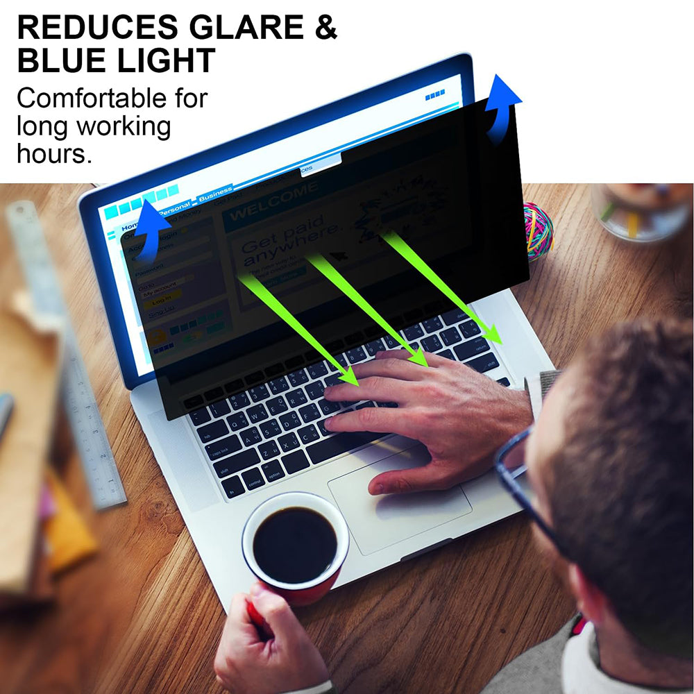 Lámina Protectora de Pantalla Privacy Techsuit VisionProX Magnética para Apple MacBook Pro 16 pulgadas (2024), Plástico