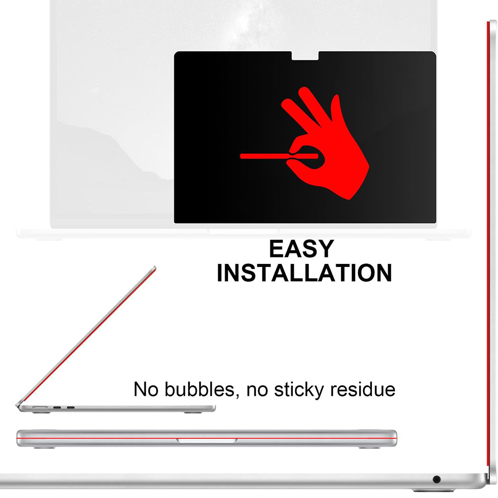 Lámina Protectora de Pantalla Privacy Techsuit VisionProX Magnética para Apple MacBook Pro 16 pulgadas (2024), Plástico