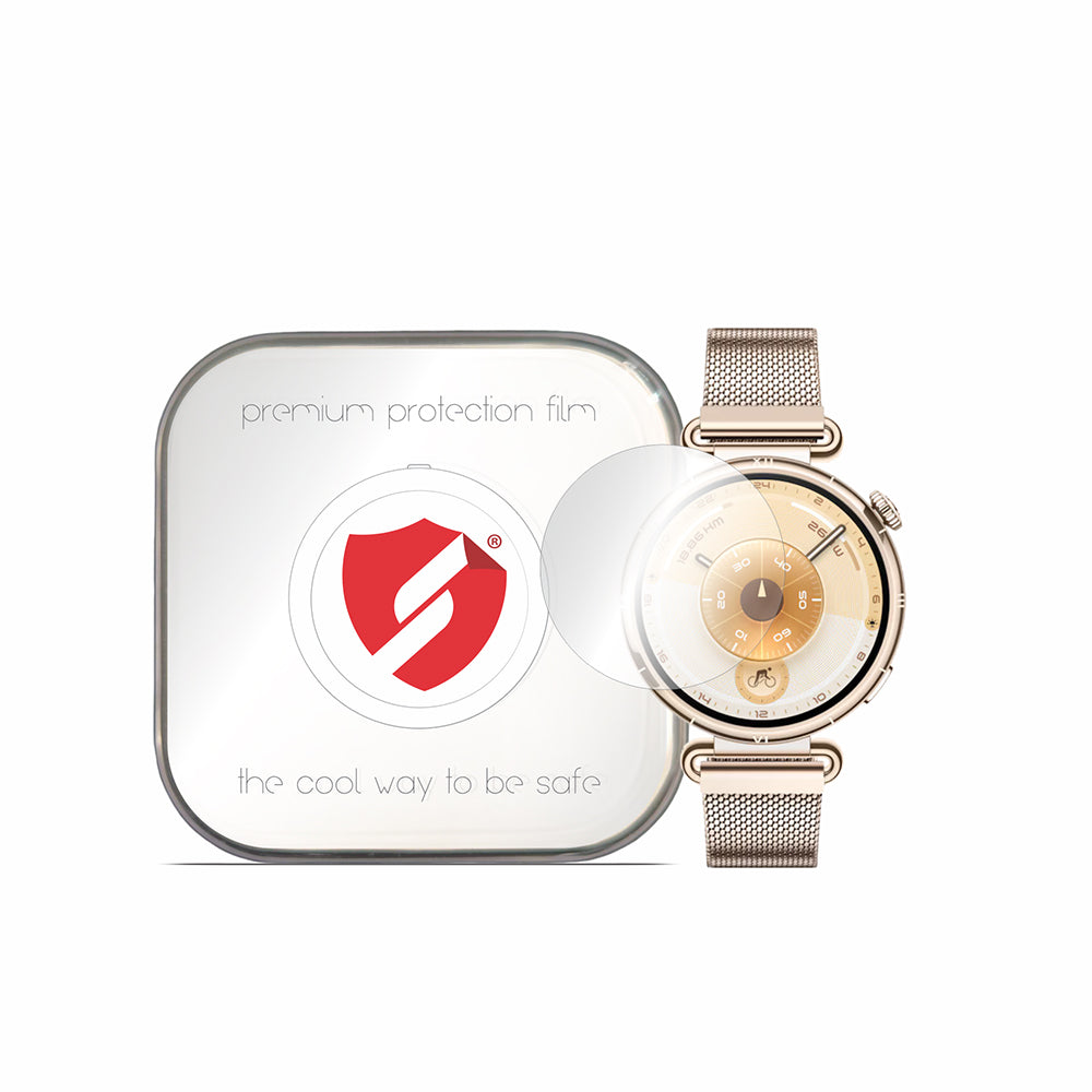 Protector de Pantalla Smart Protection Premium Classic para Huawei Watch GT 6 41mm, Set de 4 piezas, Plástico