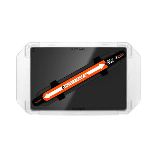 Protector de pantalla Spigen GlastR EZ FIT Anti-Glare FC para navegador Tesla Y (2026 / 2025) / 3 (2026 / 2025 / 2024), vidrio templado AGL07152