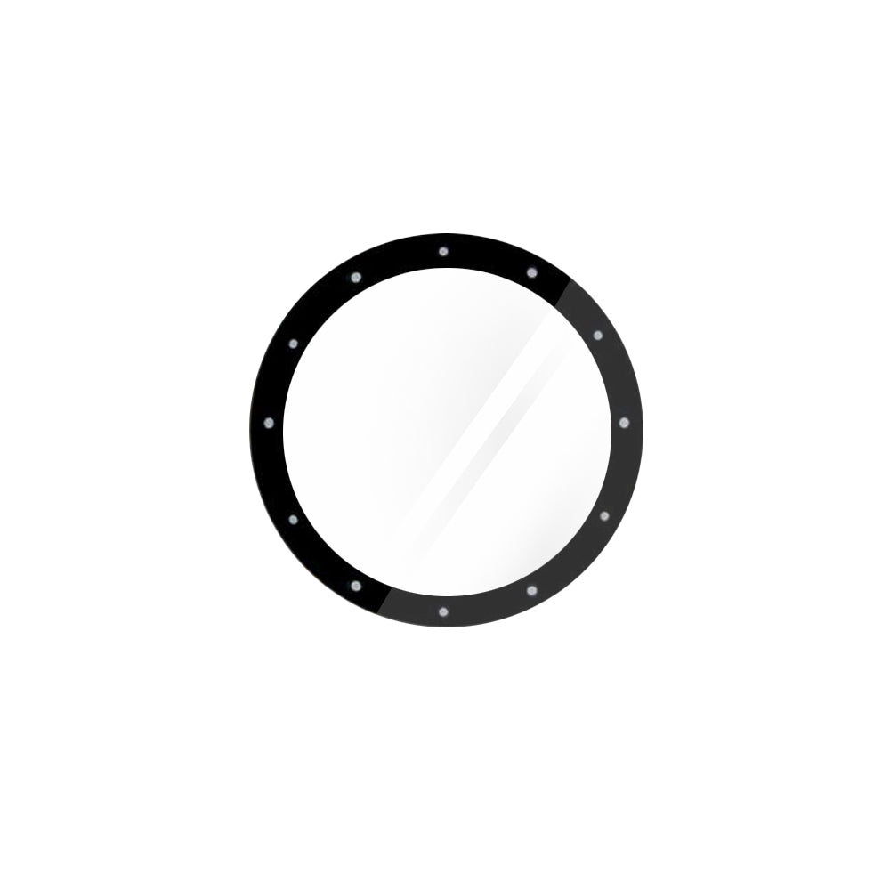 Protector de pantalla Techsuit Nano Flex para Garmin Venu 3S, Set de 2 piezas, Plástico, Negro
