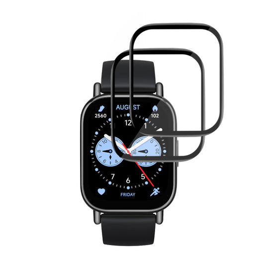 Folie Protectie Techsuit Nano Flex para Xiaomi Redmi Watch 5 Lite, Set 2 piezas, Plástico, Negra