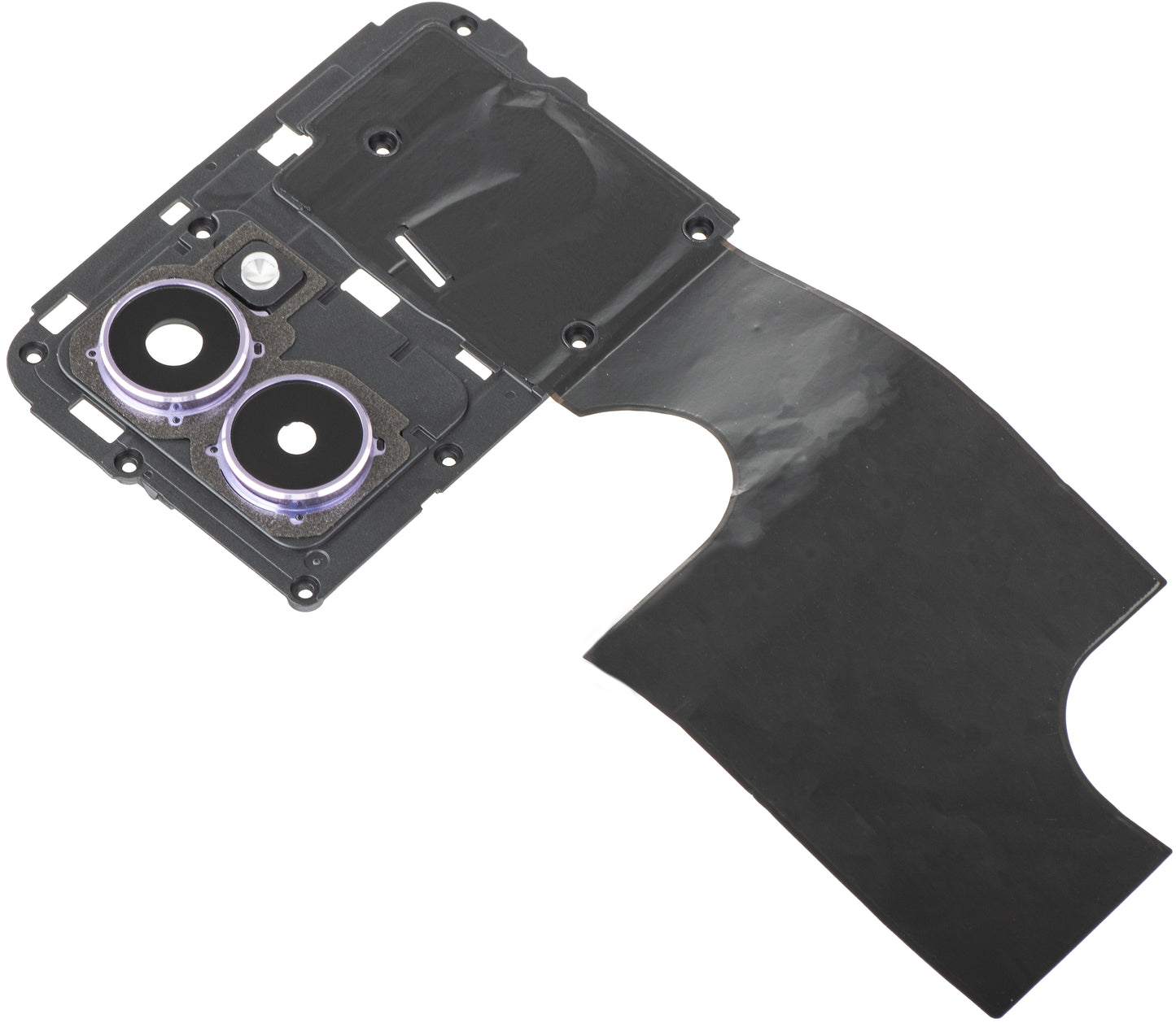 Cristal de la Cámara Trasera - Flash - Marco Interior HMD Pulse Pro, con Marco, Morado (Twilight Purple), Paquete de Servicio 286954429