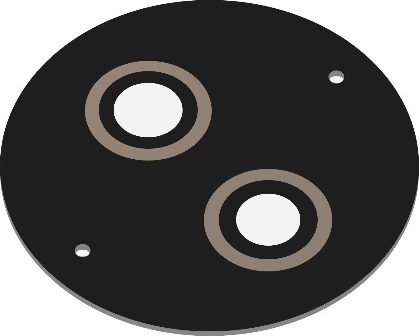 Lente de cámara trasera para HMD 110 / Nokia 110 (2024), Negro