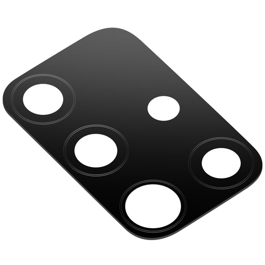 Cristal Cámara Trasera Samsung Galaxy A71 A715, Negro, Service Pack GH64-07655A