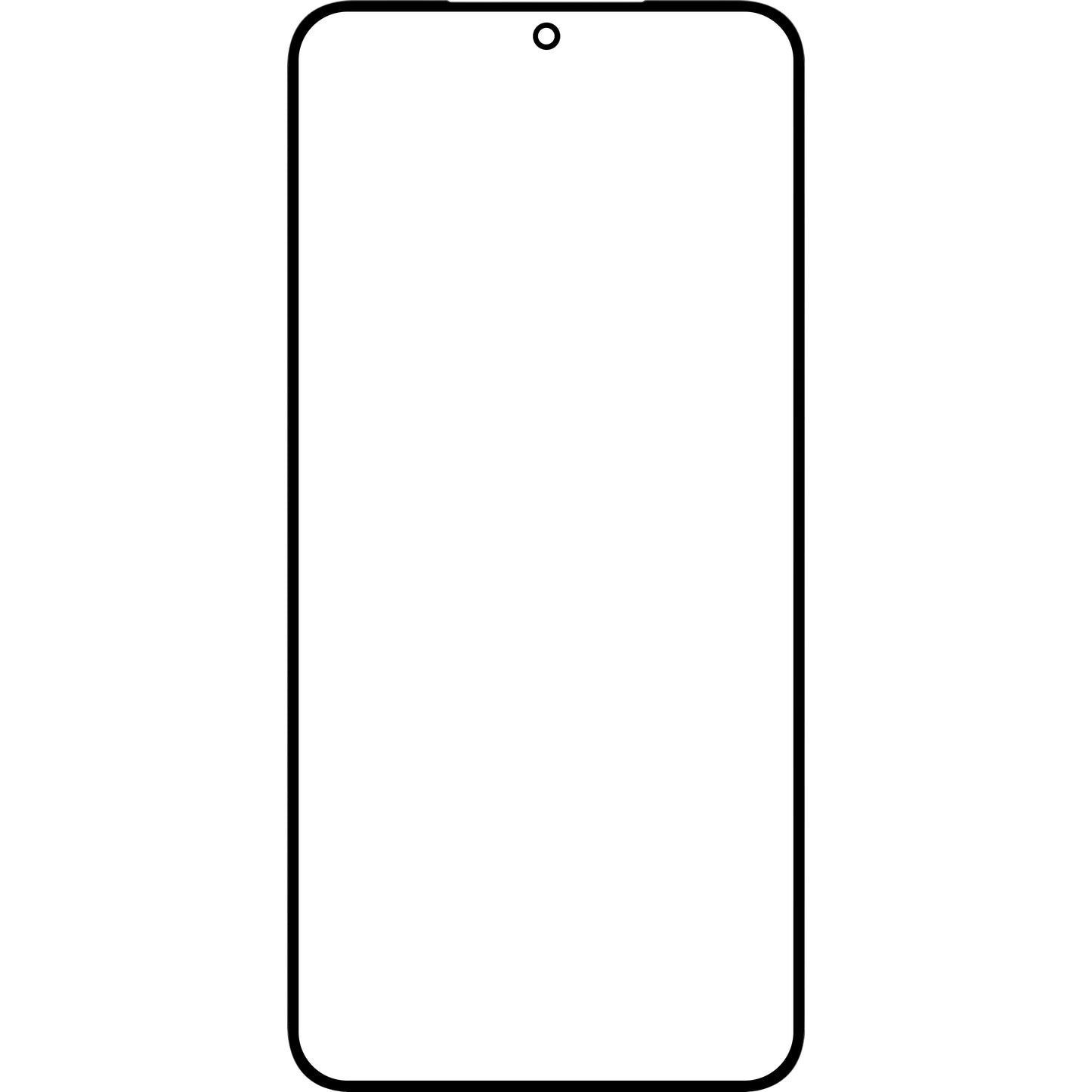 Cristal de pantalla + OCA Forward Shield para Samsung Galaxy S24 S921, Negro