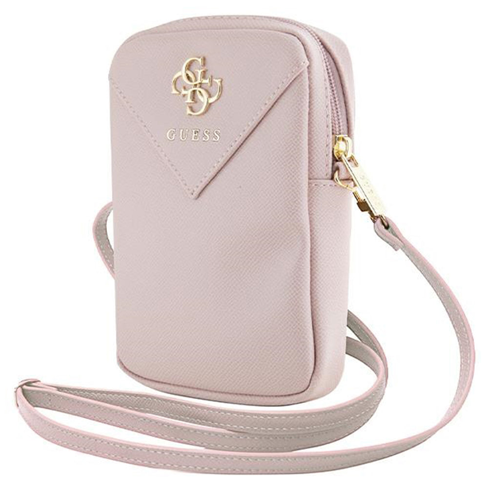Bolso Universal para Teléfono, Guess, Triangle 4G, Rosa