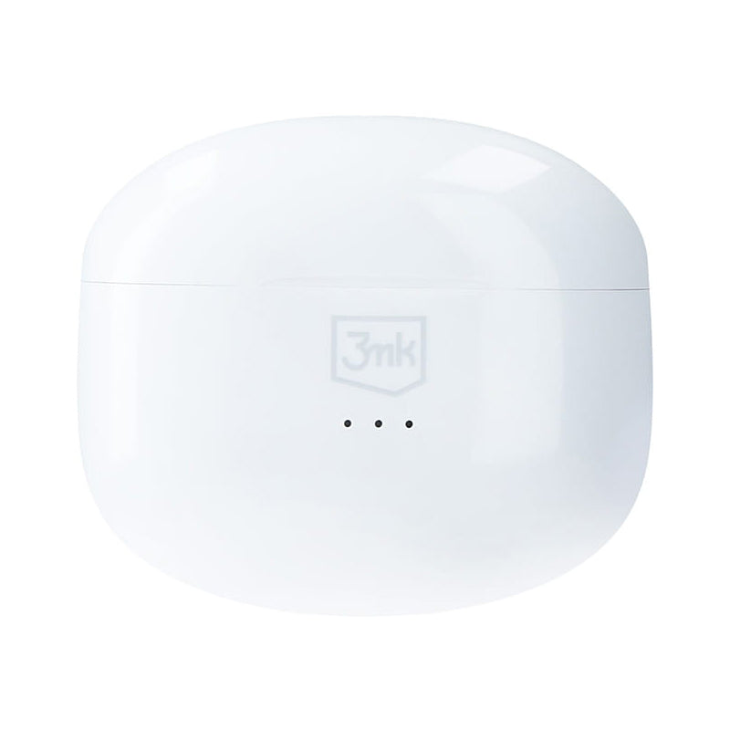 Manos libres Bluetooth 3MK LIFEPODS, TWS, ANC, Blanco