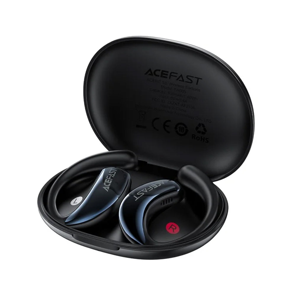 Manos libres Bluetooth Acefast Acefit SE, TWS, Negro