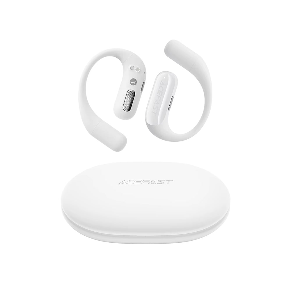 Manos libres Bluetooth Acefast FA002, TWS, Blanco