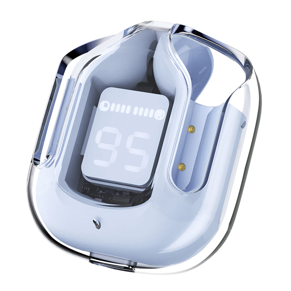 Manos libres Bluetooth Acefast T6, TWS, Azul