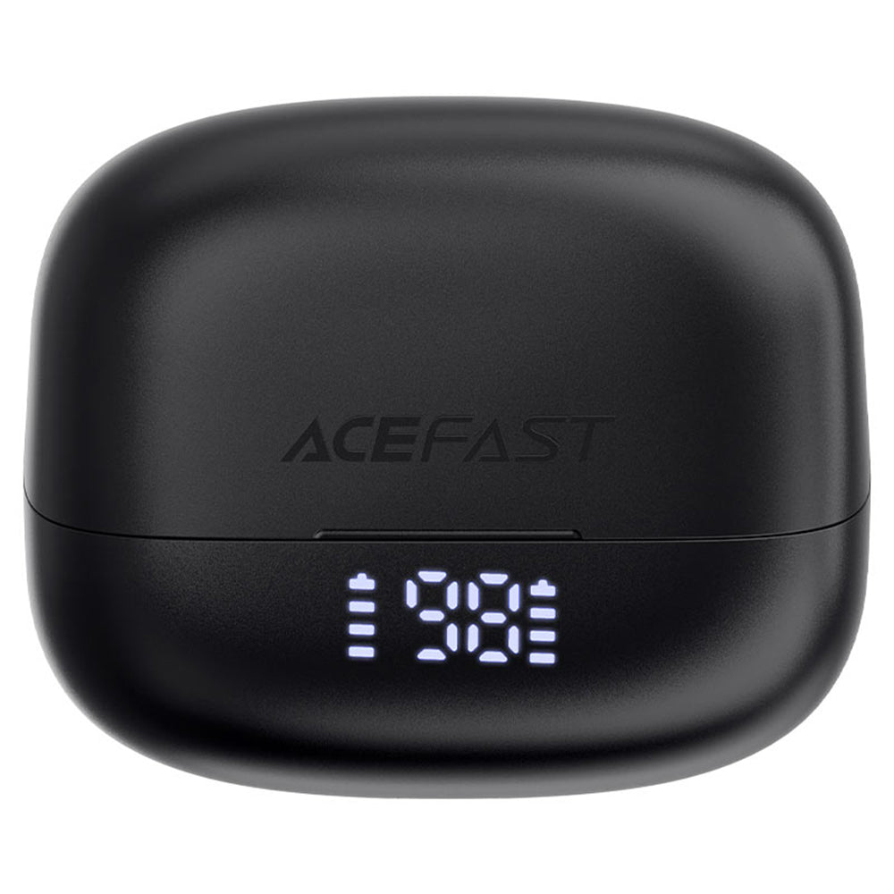 Manos libres Bluetooth Acefast W1, TWS, Negro
