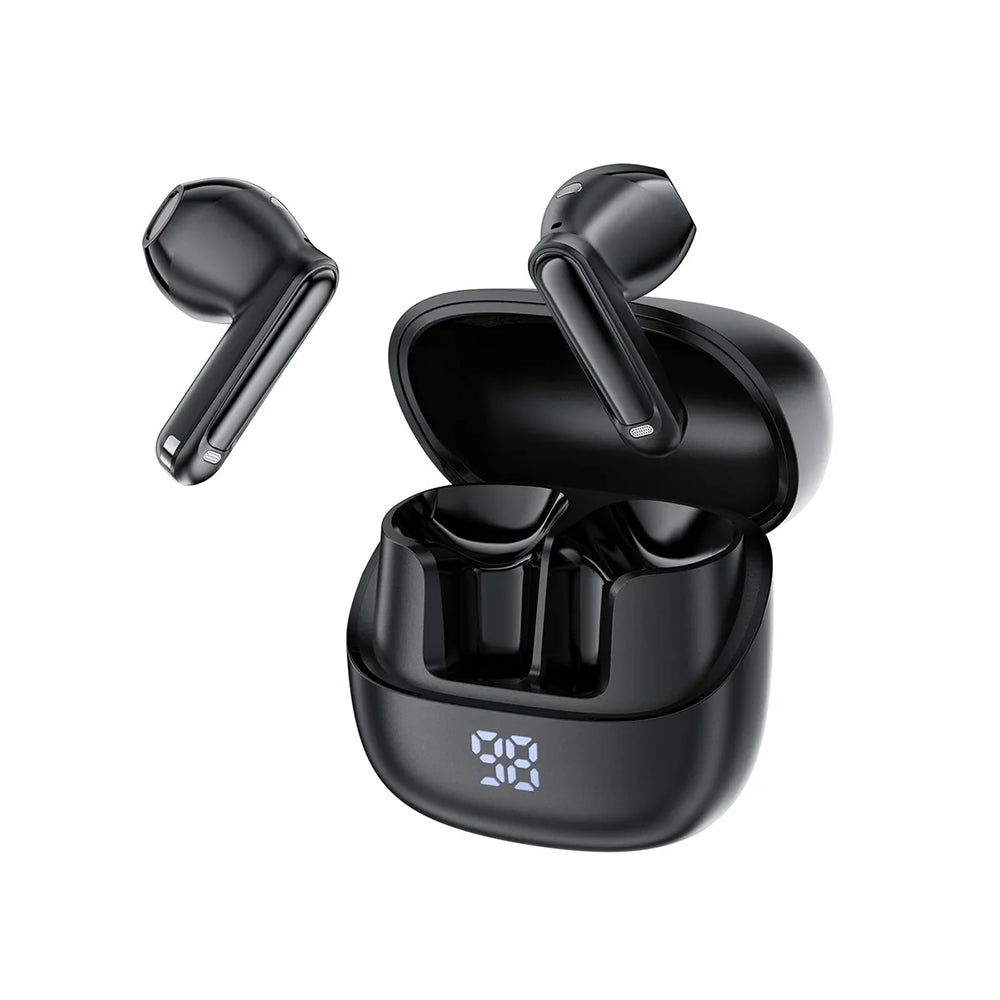 Manos libres Bluetooth Acefast W2, TWS, Negro